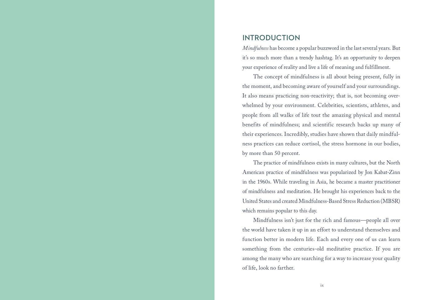 A Little Bit of Mindfulness: An Introduction to Being Present