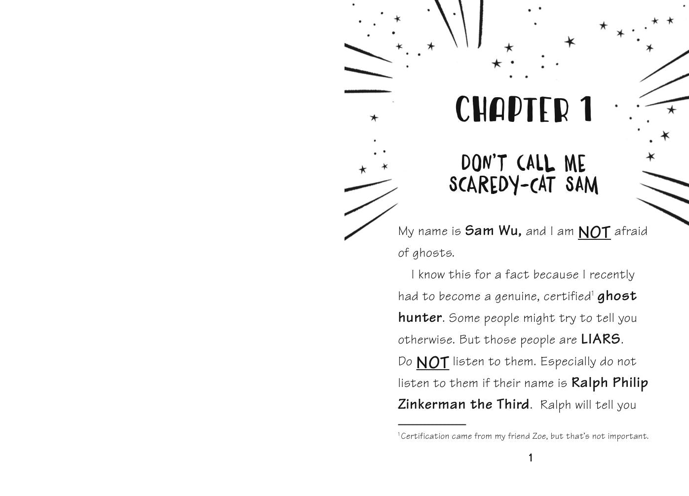 Sam Wu Is Not Afraid of Ghosts