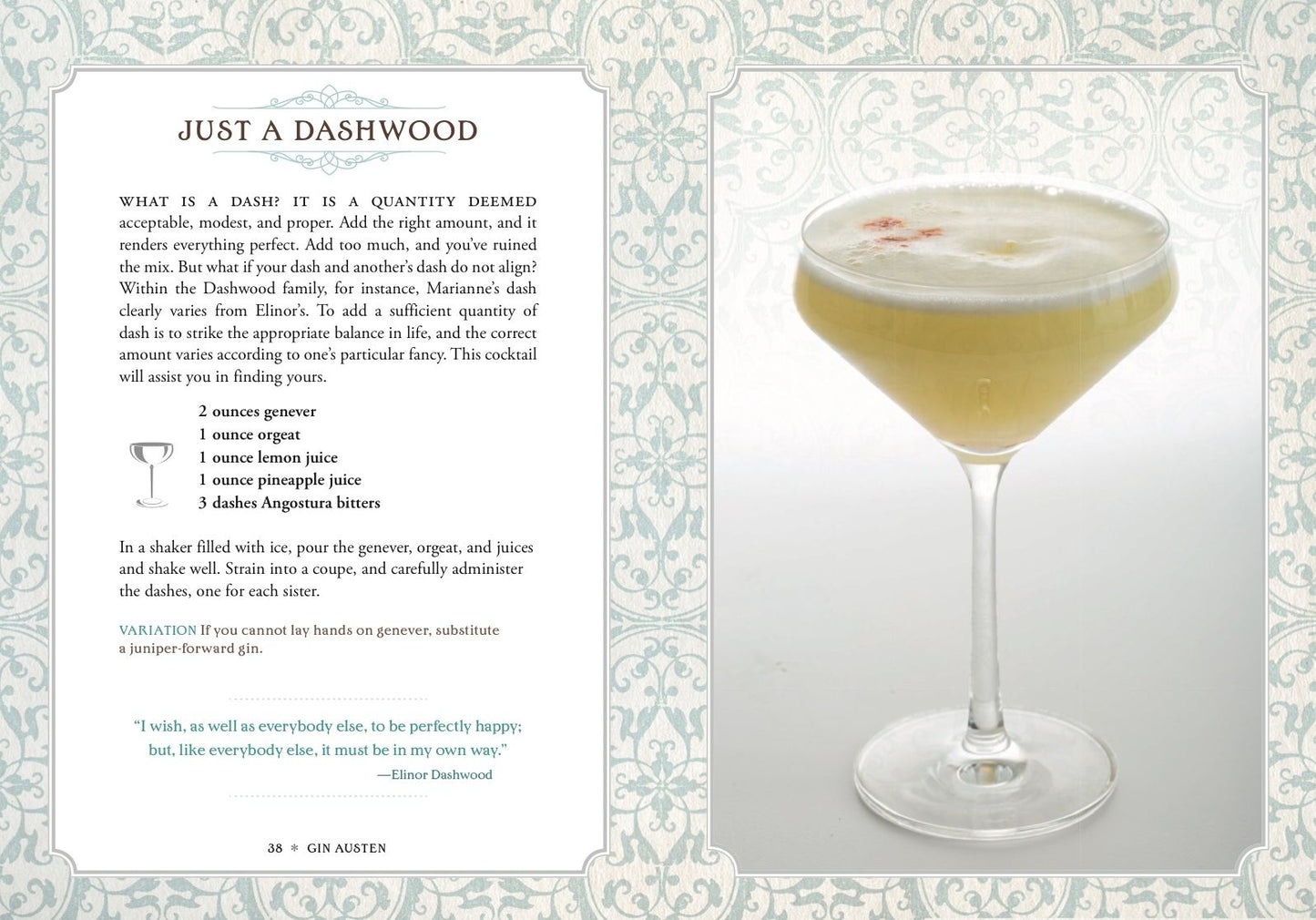 Gin Austen: 50 Cocktails to Celebrate the Novels of Jane Austen