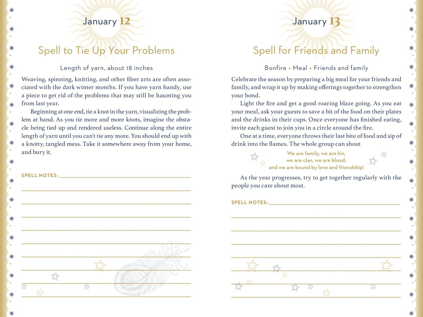 The Daily Spell Journal: A Diary of Enchantments for Every Day of the Year