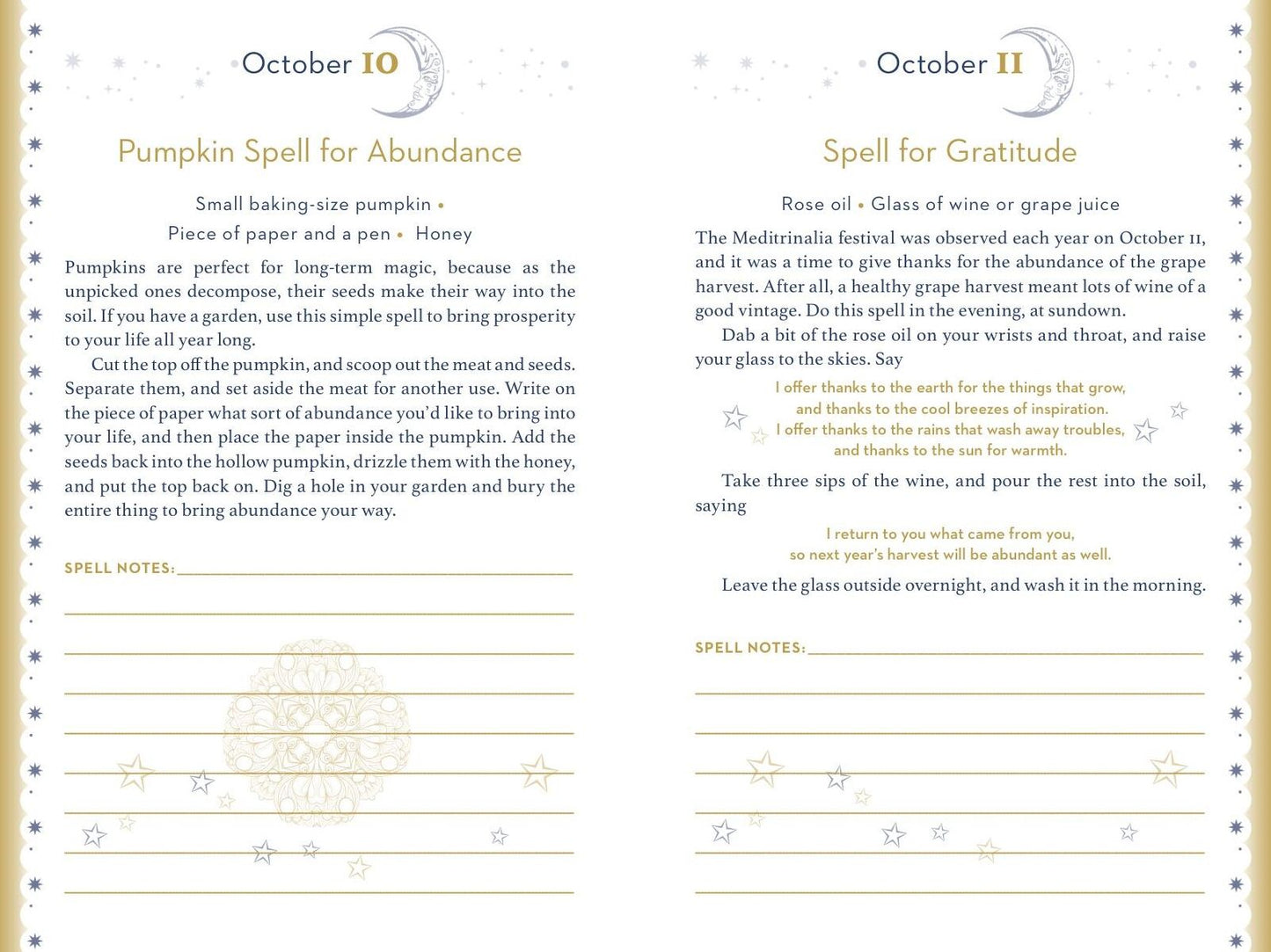 The Daily Spell Journal: A Diary of Enchantments for Every Day of the Year