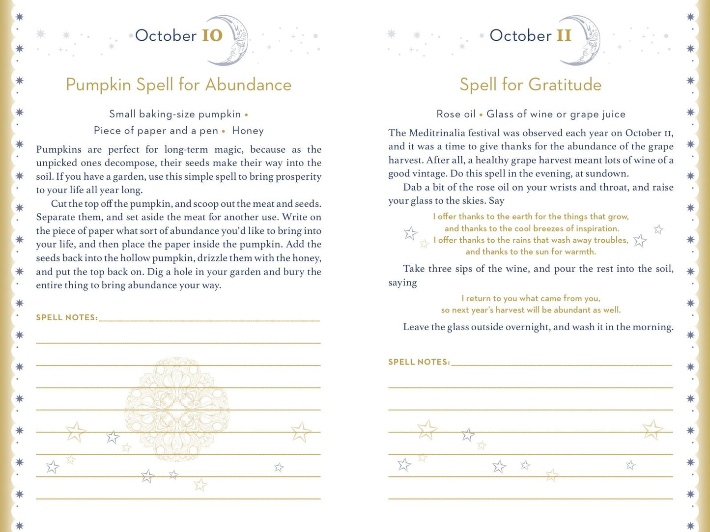 The Daily Spell Journal: A Diary of Enchantments for Every Day of the Year