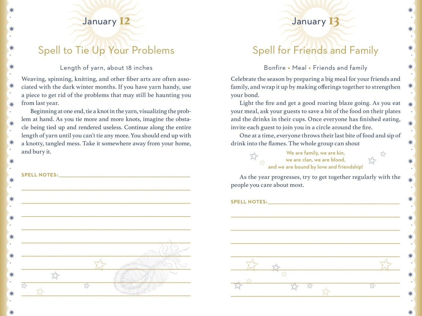 The Daily Spell Journal: A Diary of Enchantments for Every Day of the Year