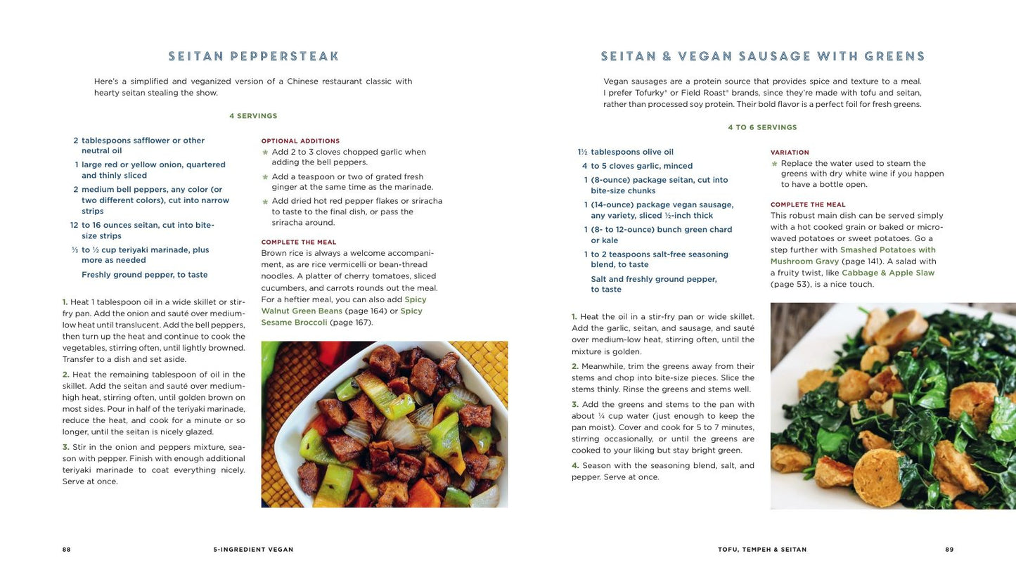 5-Ingredient Vegan: 175 Simple, Plant-Based Recipes for Delicious, Healthy Meals in Minutes