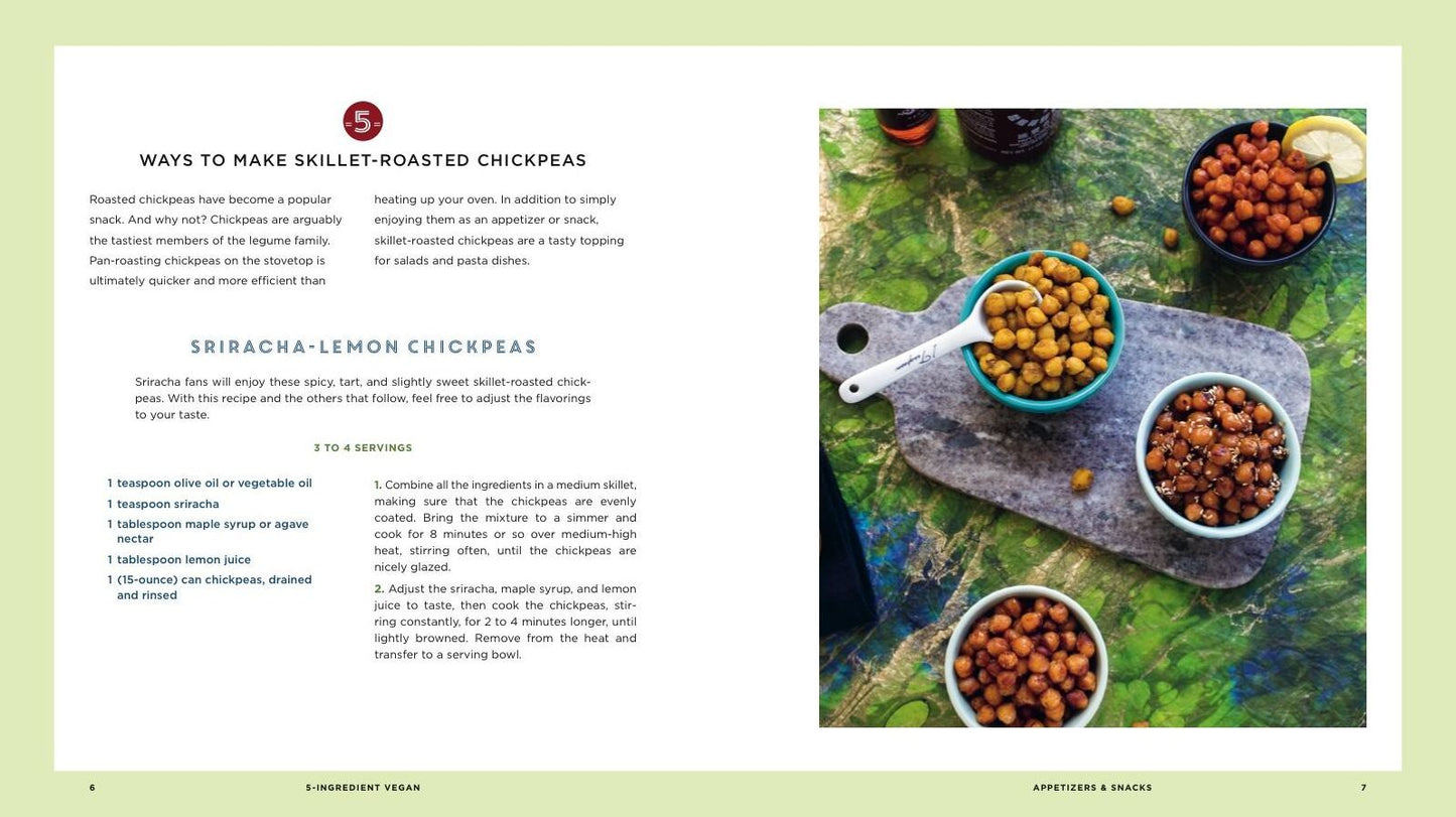 5-Ingredient Vegan: 175 Simple, Plant-Based Recipes for Delicious, Healthy Meals in Minutes