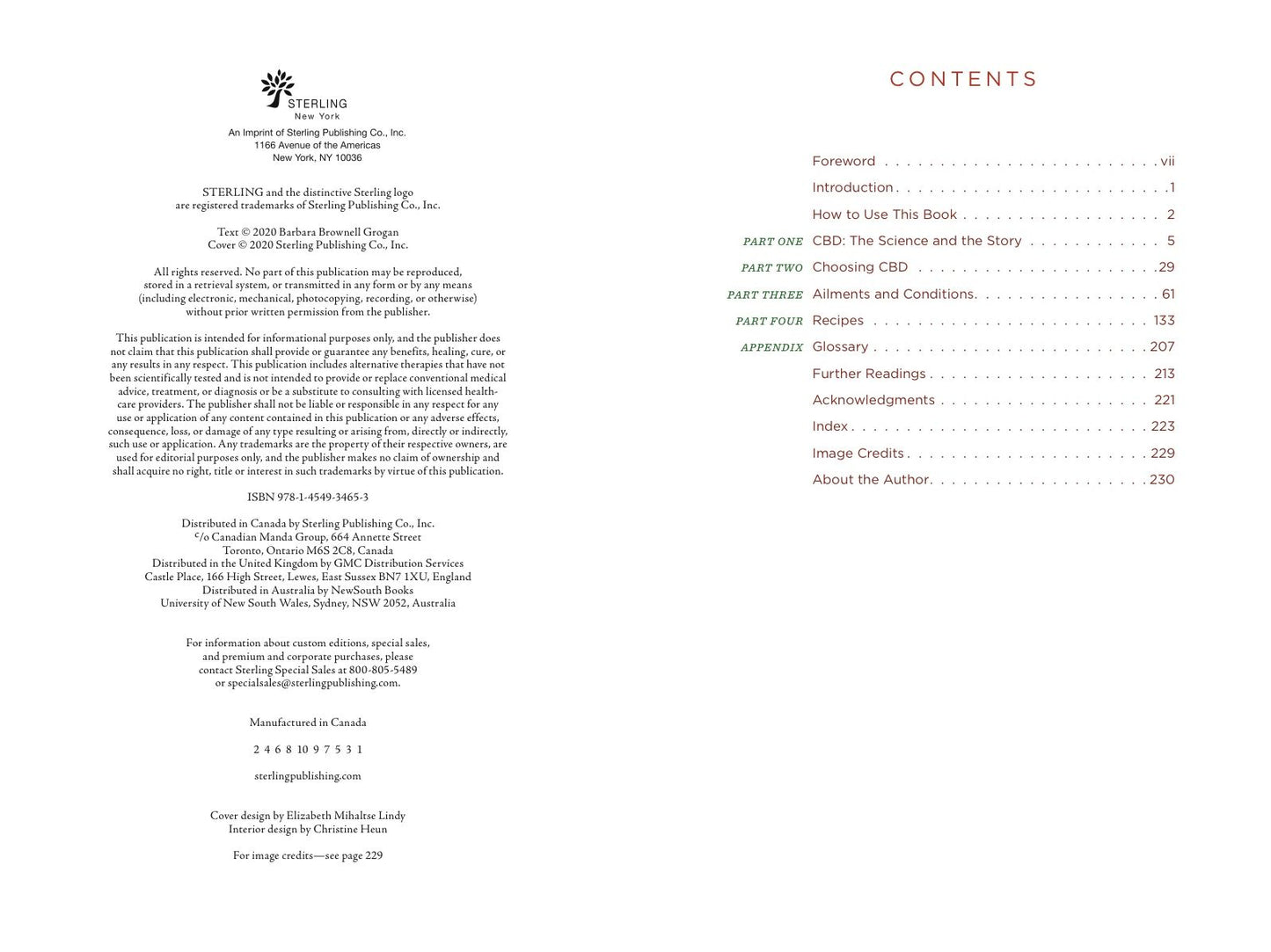 CBD Handbook: Recipes for Natural Living