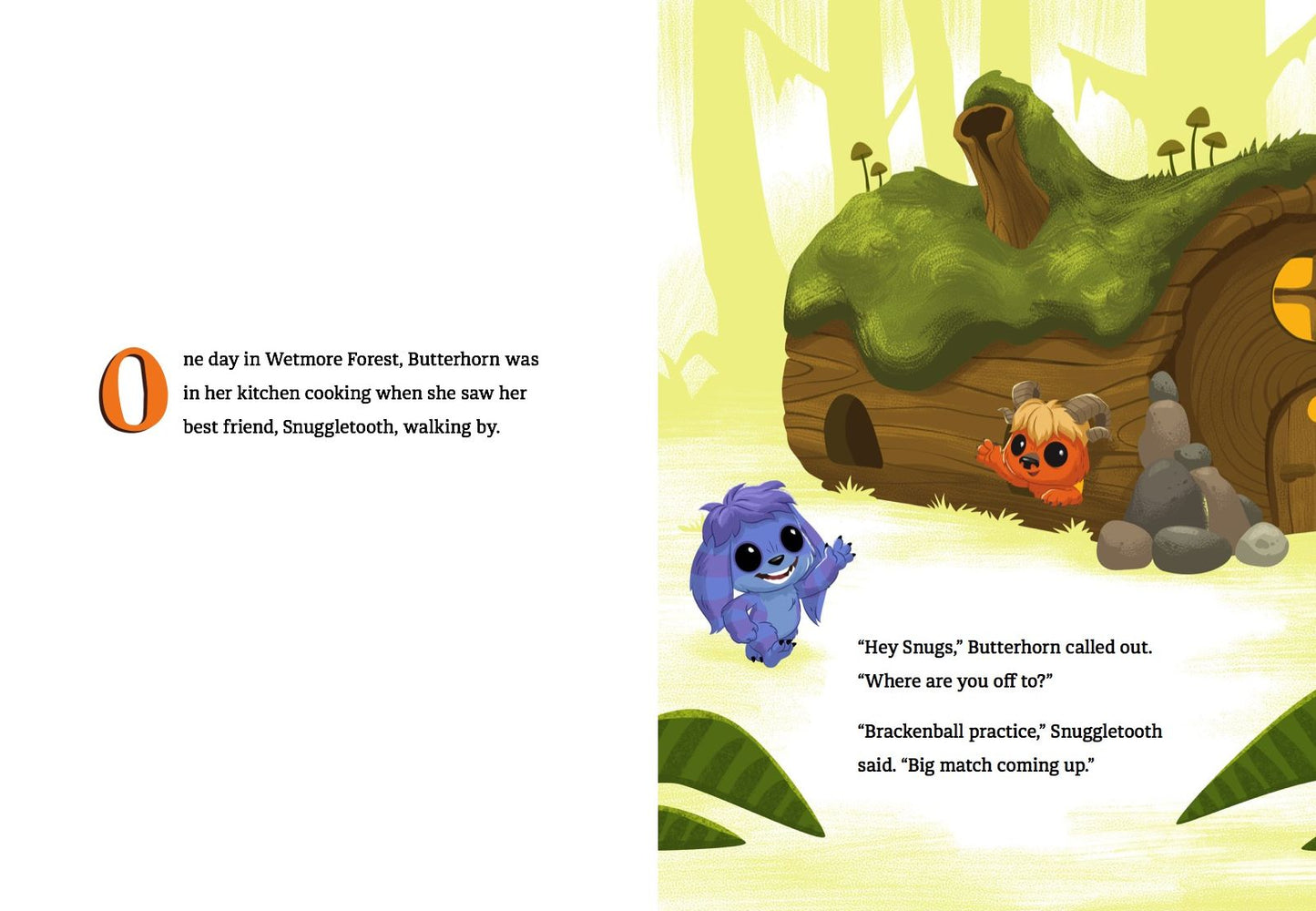 Butterhorn Makes Some Friends: A Wetmore Forest Story