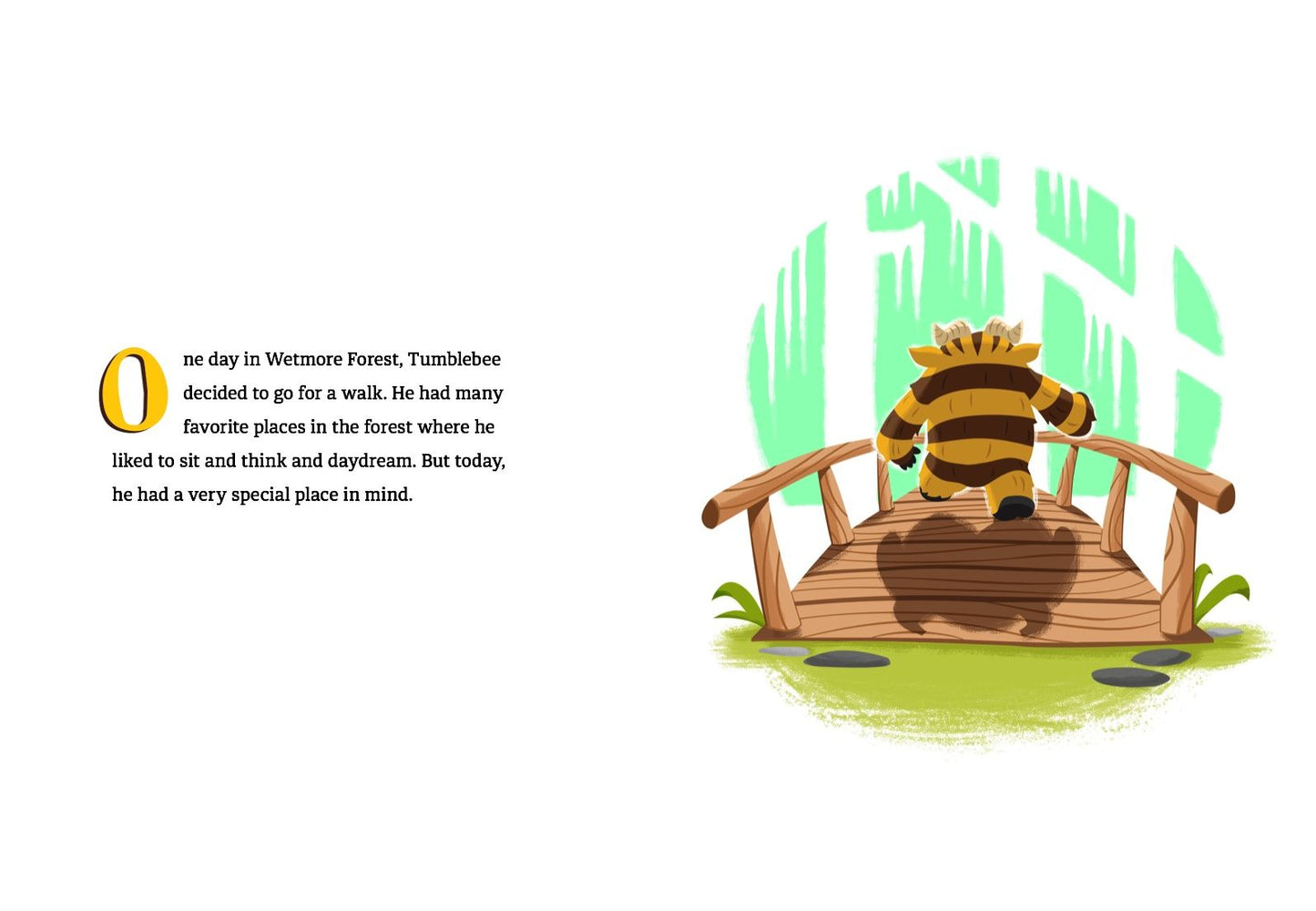 Tumblebee Goes For a Walk: A Wetmore Forest Story