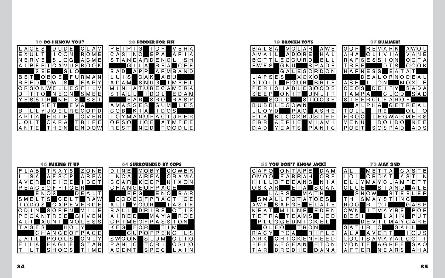 Easy-to-Please Crosswords