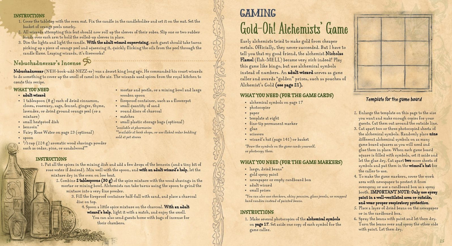 The Book of Wizard Parties: In Which the Wizard Shares the Secrets of Creating Enchanted Gatherings