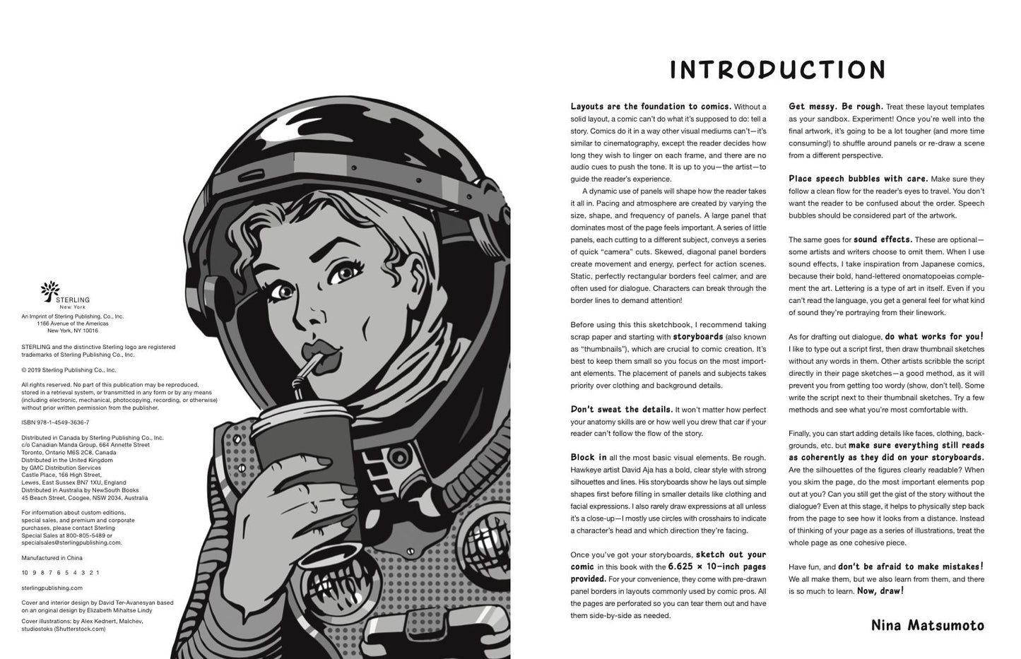 Comic Storyboard Sketchbook
