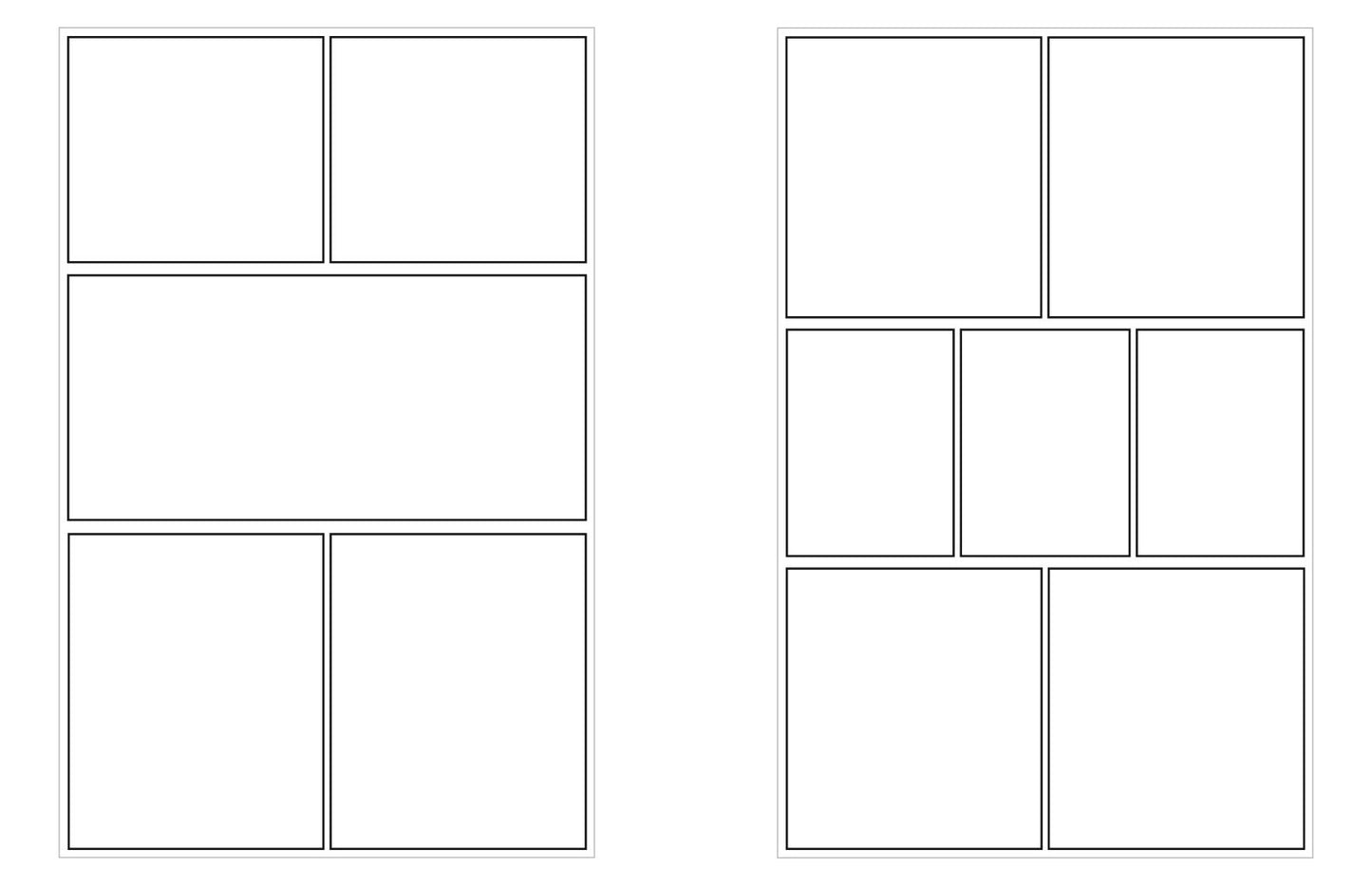 Comic Storyboard Sketchbook