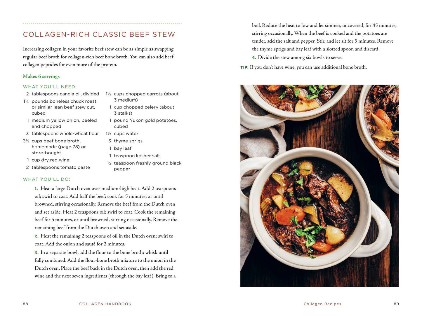 Collagen Handbook: Recipes for Natural Living