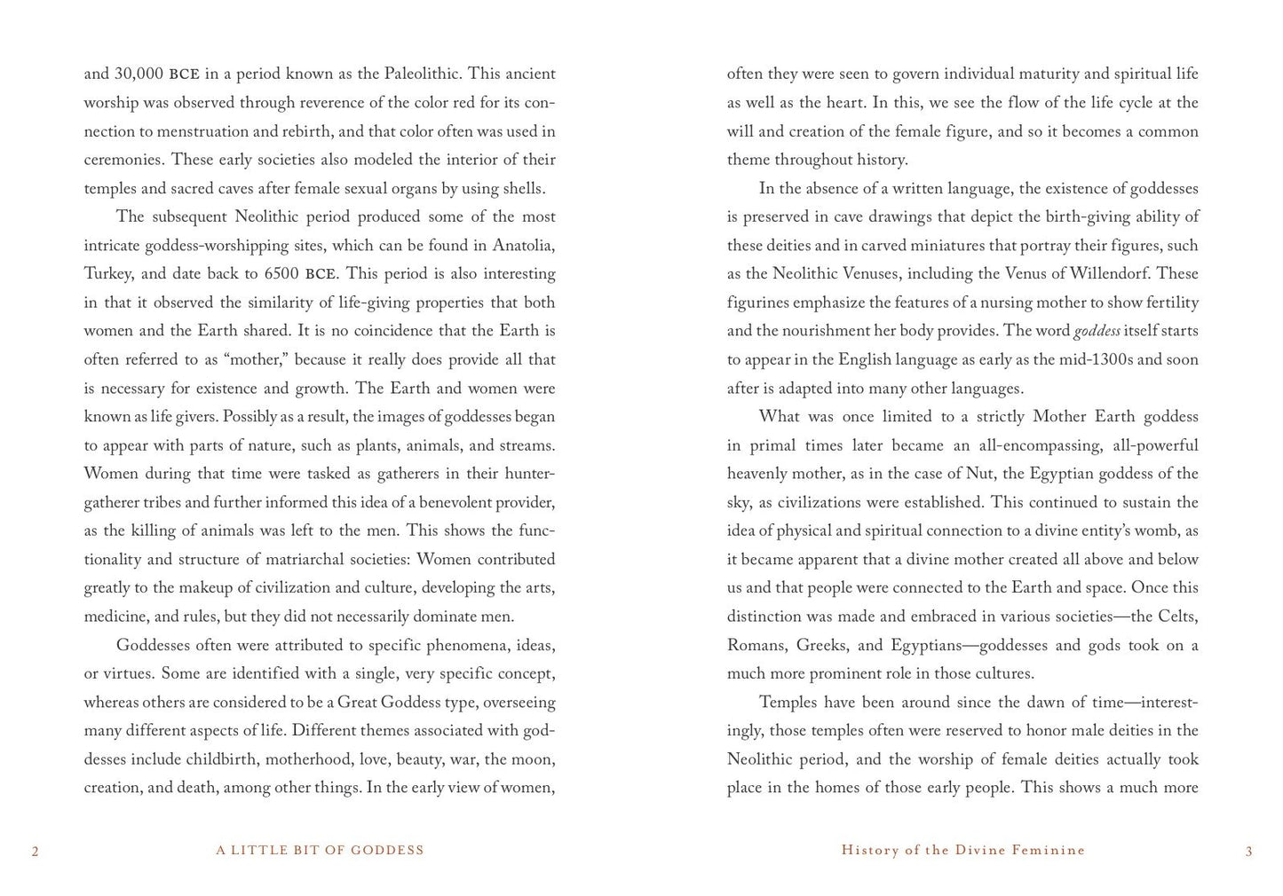 A Little Bit of Goddess: An Introduction to the Divine Feminine