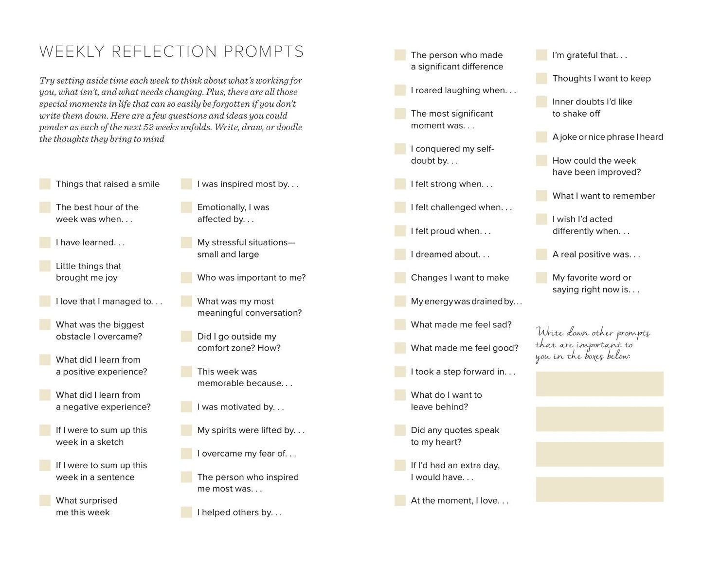 Breathe 52-Week Planner