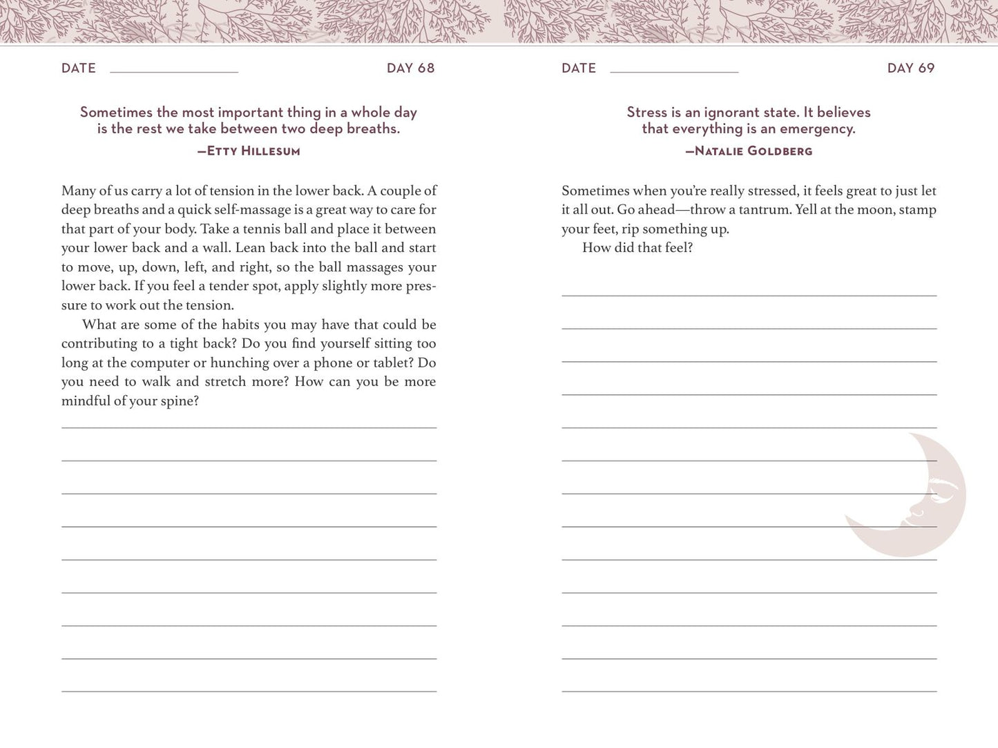 Self-Care Journal: 366 Prompts to Help Nurture & Recharge Your Body & Soul