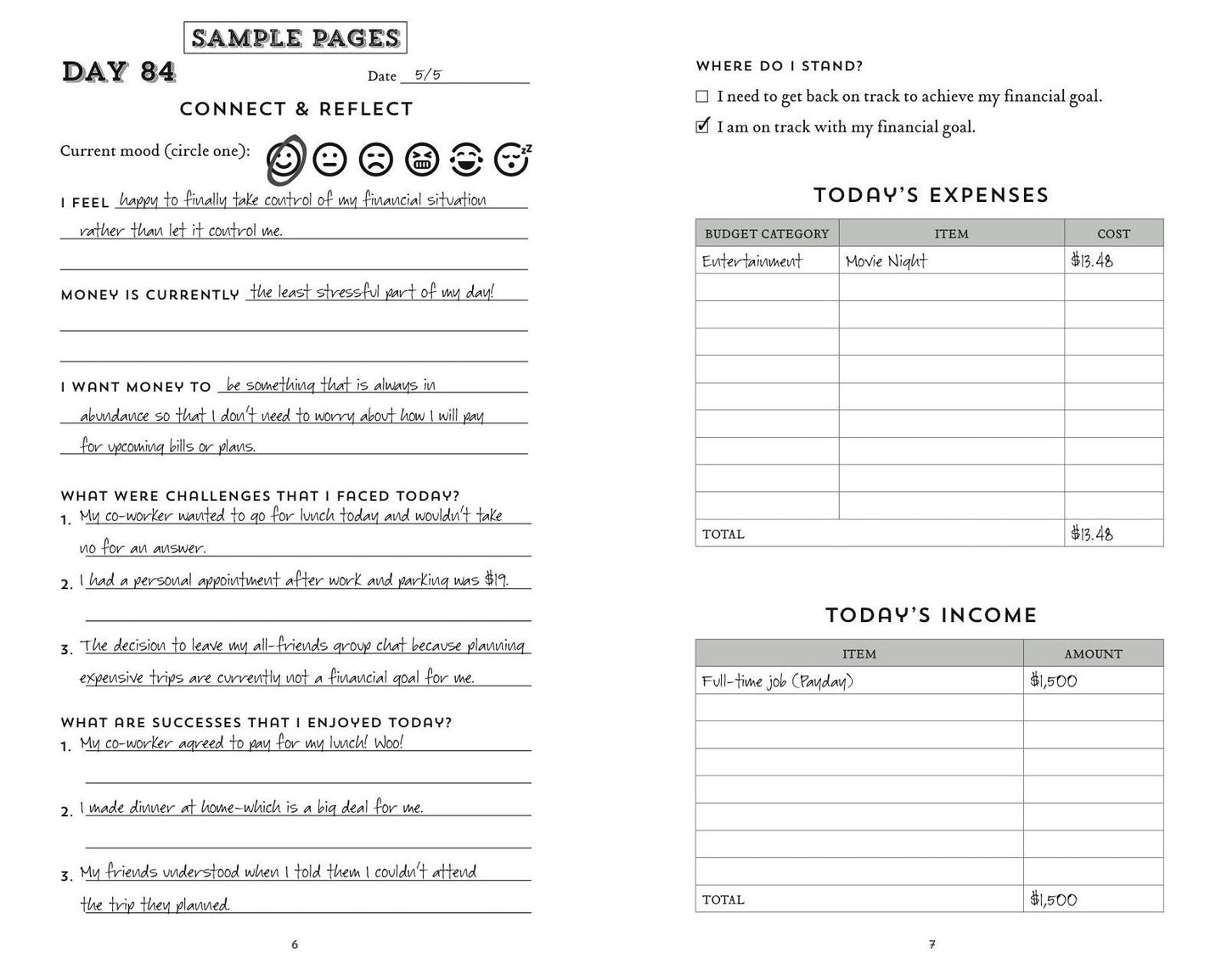 The 100-Day Financial Goal Journal: Build a Plan for Your Financial Future