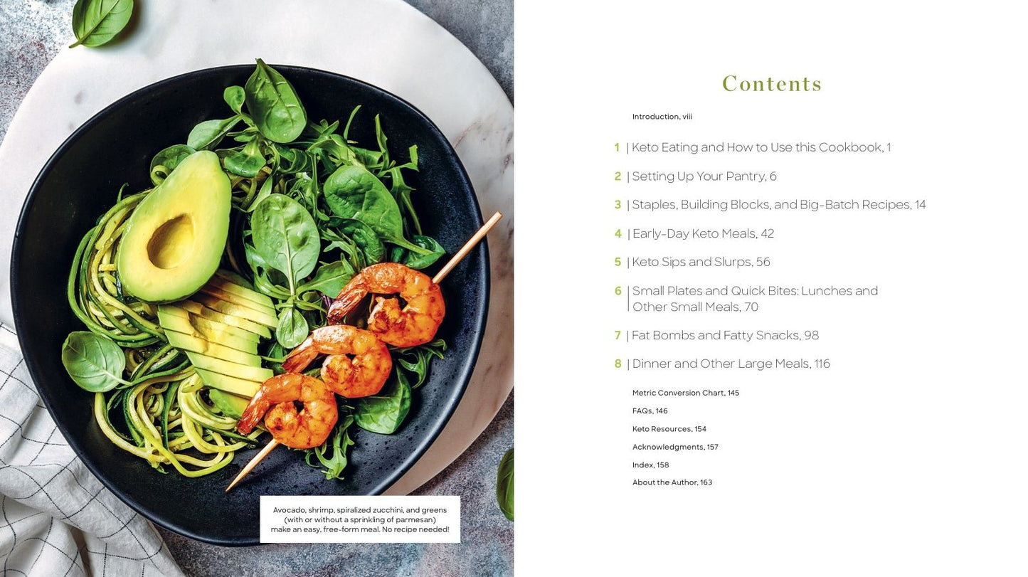 The 5-Ingredient Keto Cookbook: 100 Easy Ketogenic Recipes