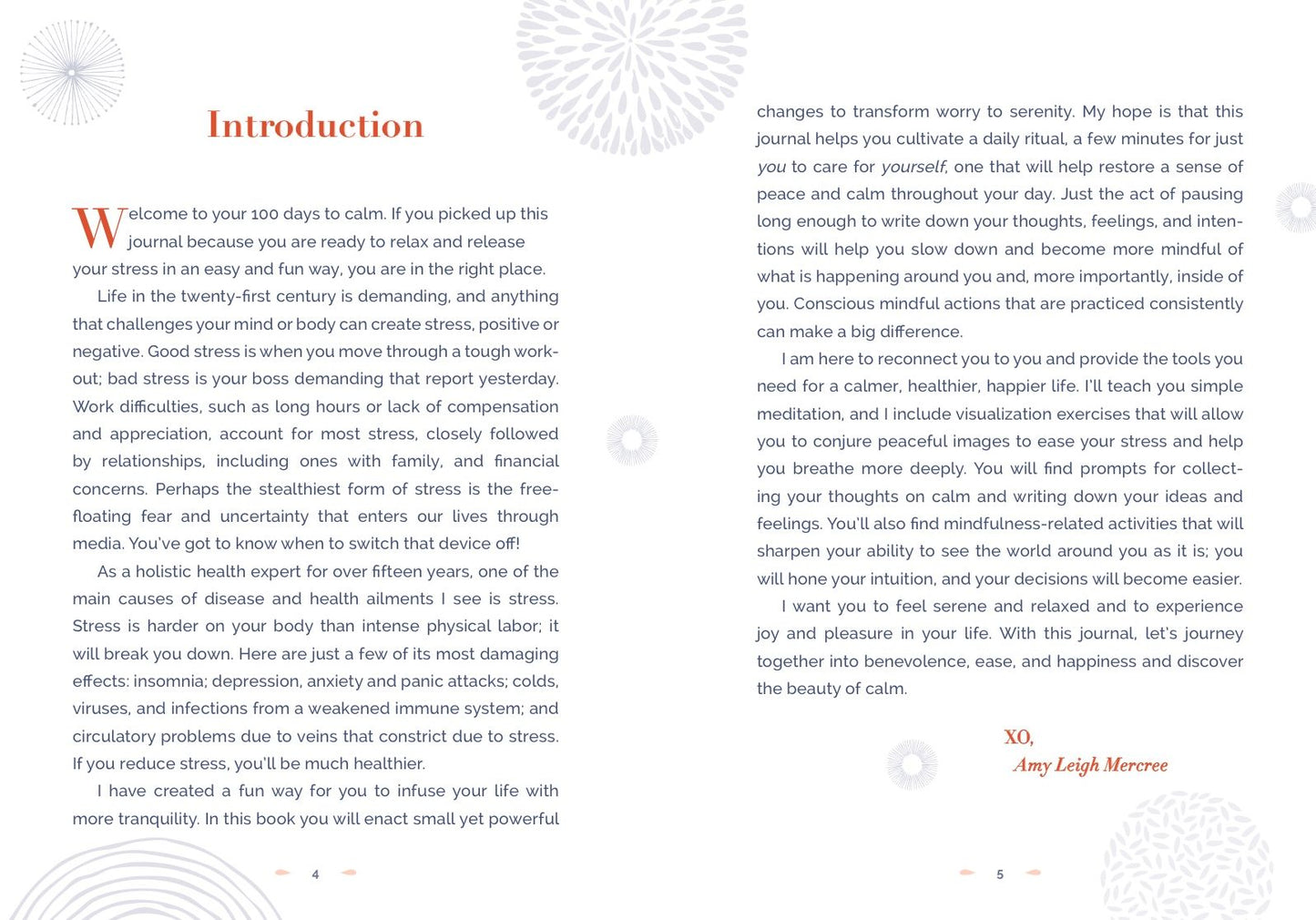 100 Days to Calm: A Journal for Finding Everyday Tranquility