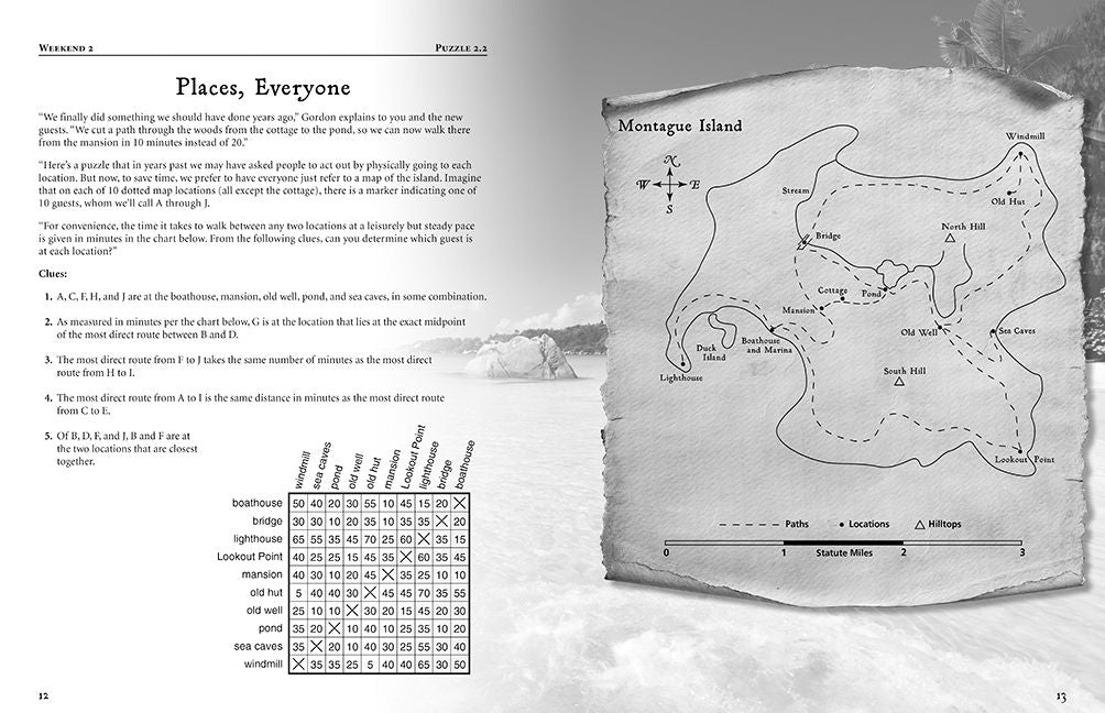 Montague Island Memoirs: All-New Mysteries and Logic Puzzles