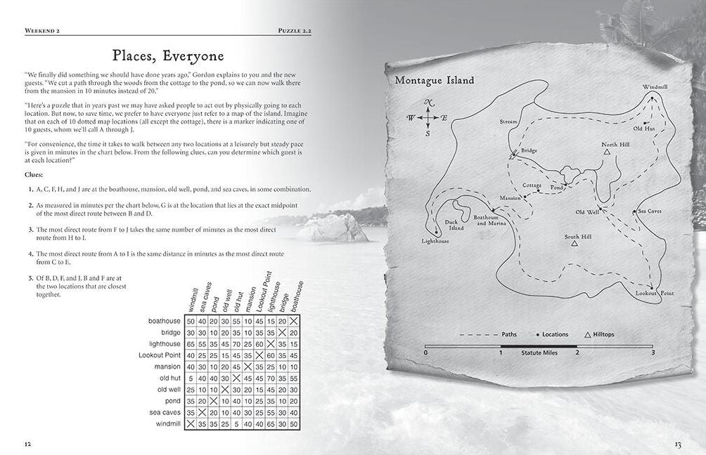Montague Island Memoirs: All-New Mysteries and Logic Puzzles