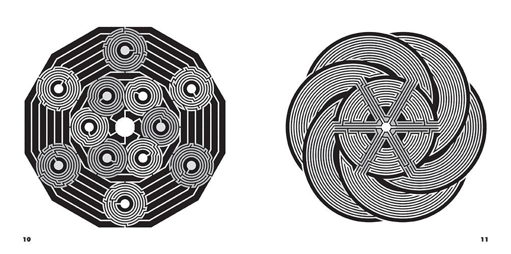 The Peaceful Mind Book of Mazes