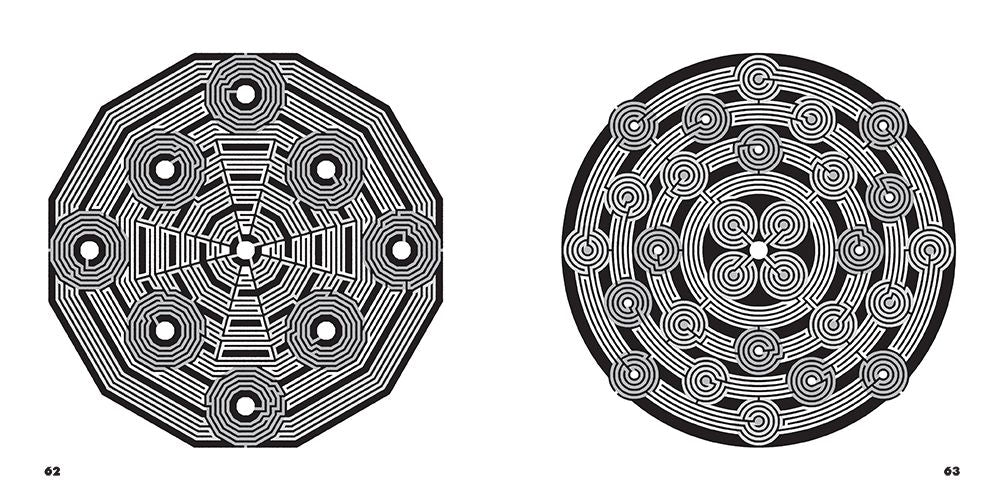 The Peaceful Mind Book of Mazes