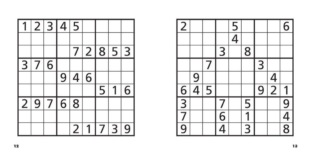 Peaceful Mind Book of Sudoku