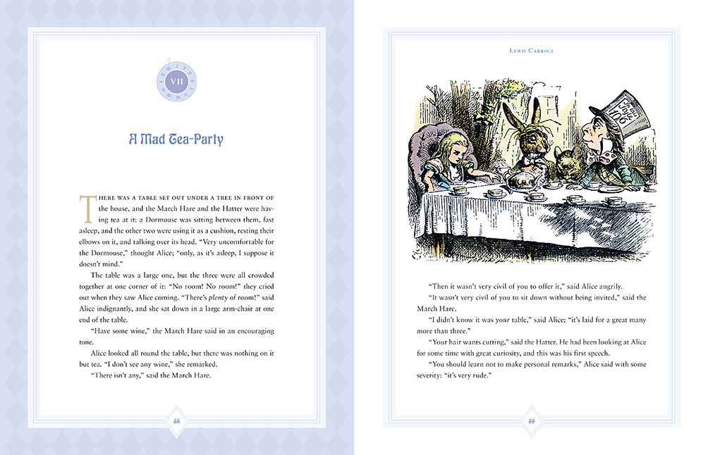 Alice's Adventures in Wonderland and Through the Looking Glass