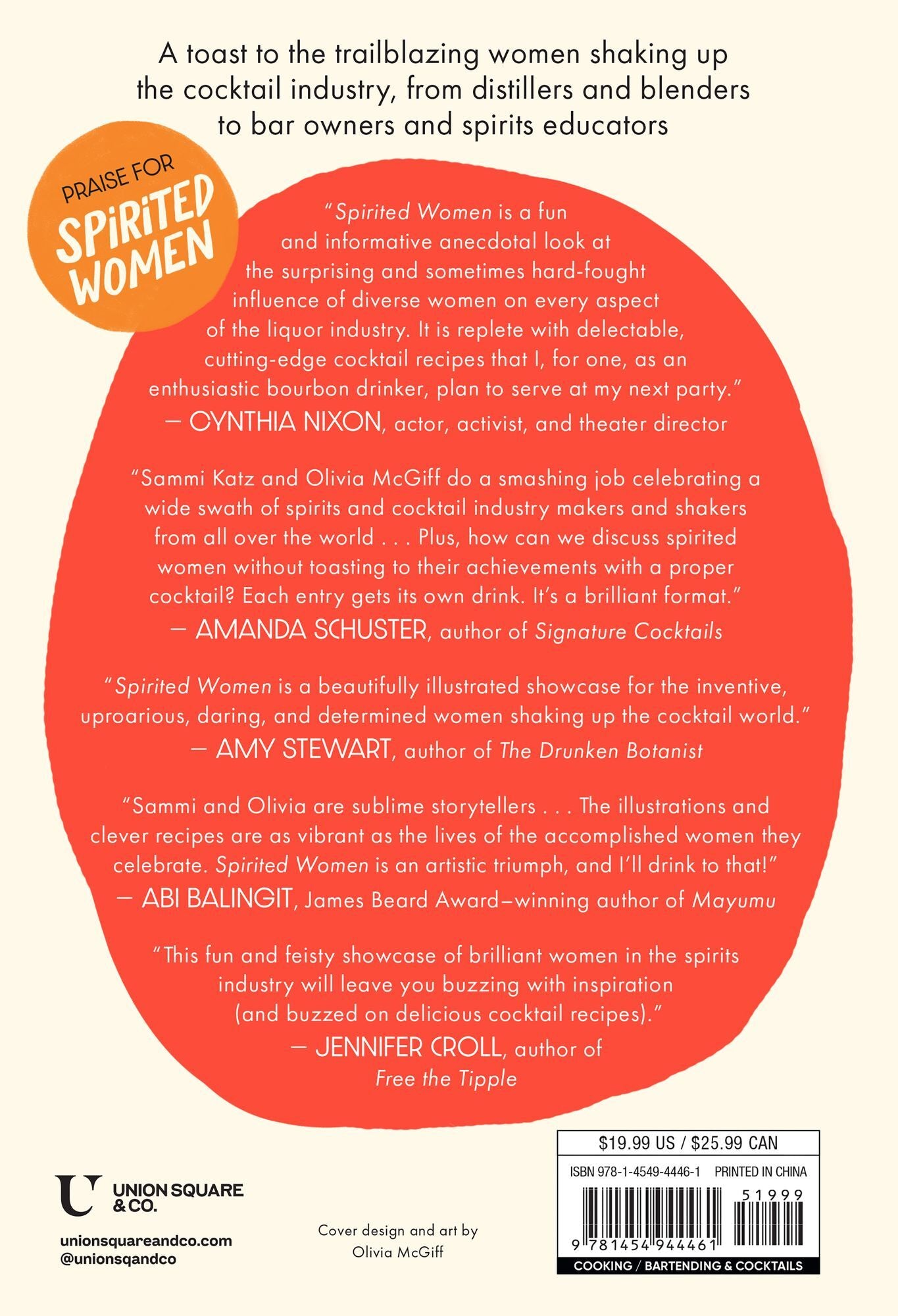 Spirited Women: Makers, Shakers, and Trailblazers in the World of Cocktails