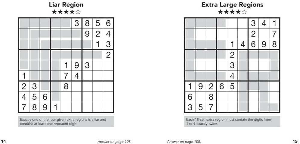 The Healthy Brain Book of Sudoku Variants