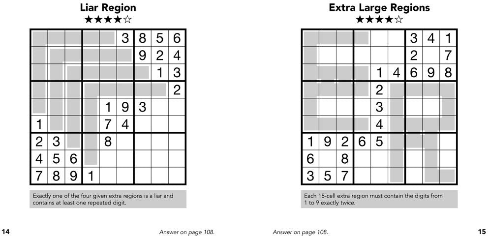 The Healthy Brain Book of Sudoku Variants