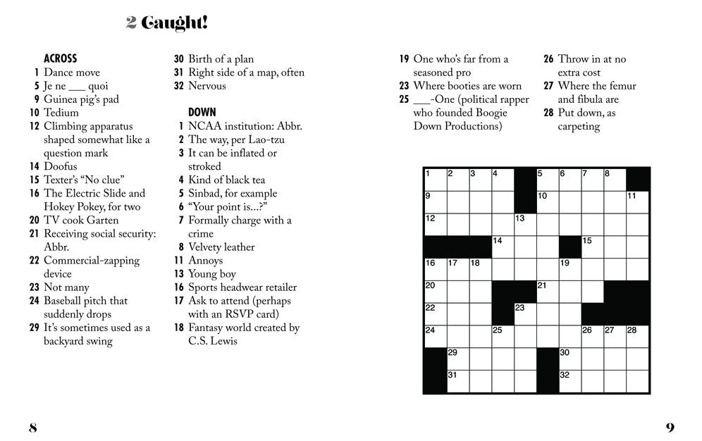 Sit & Solve Easy Mini Crosswords