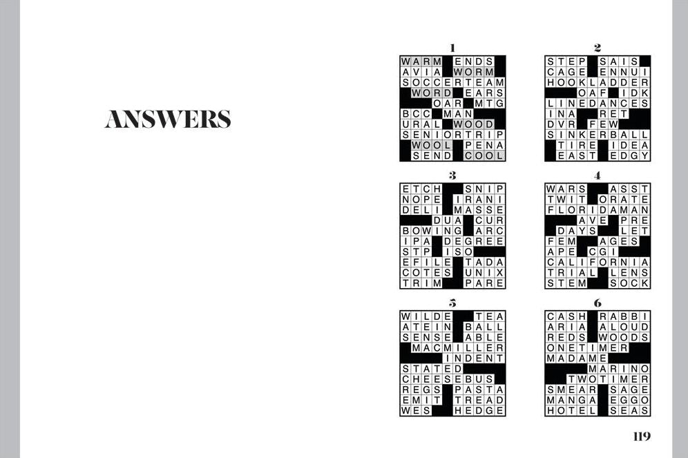 Sit & Solve Easy Mini Crosswords