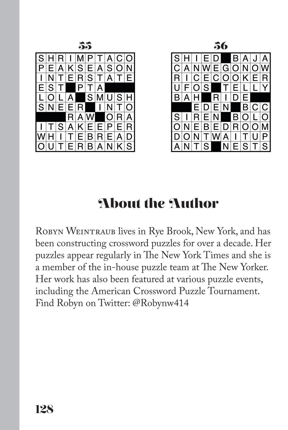 Sit & Solve Hard Mini Crosswords