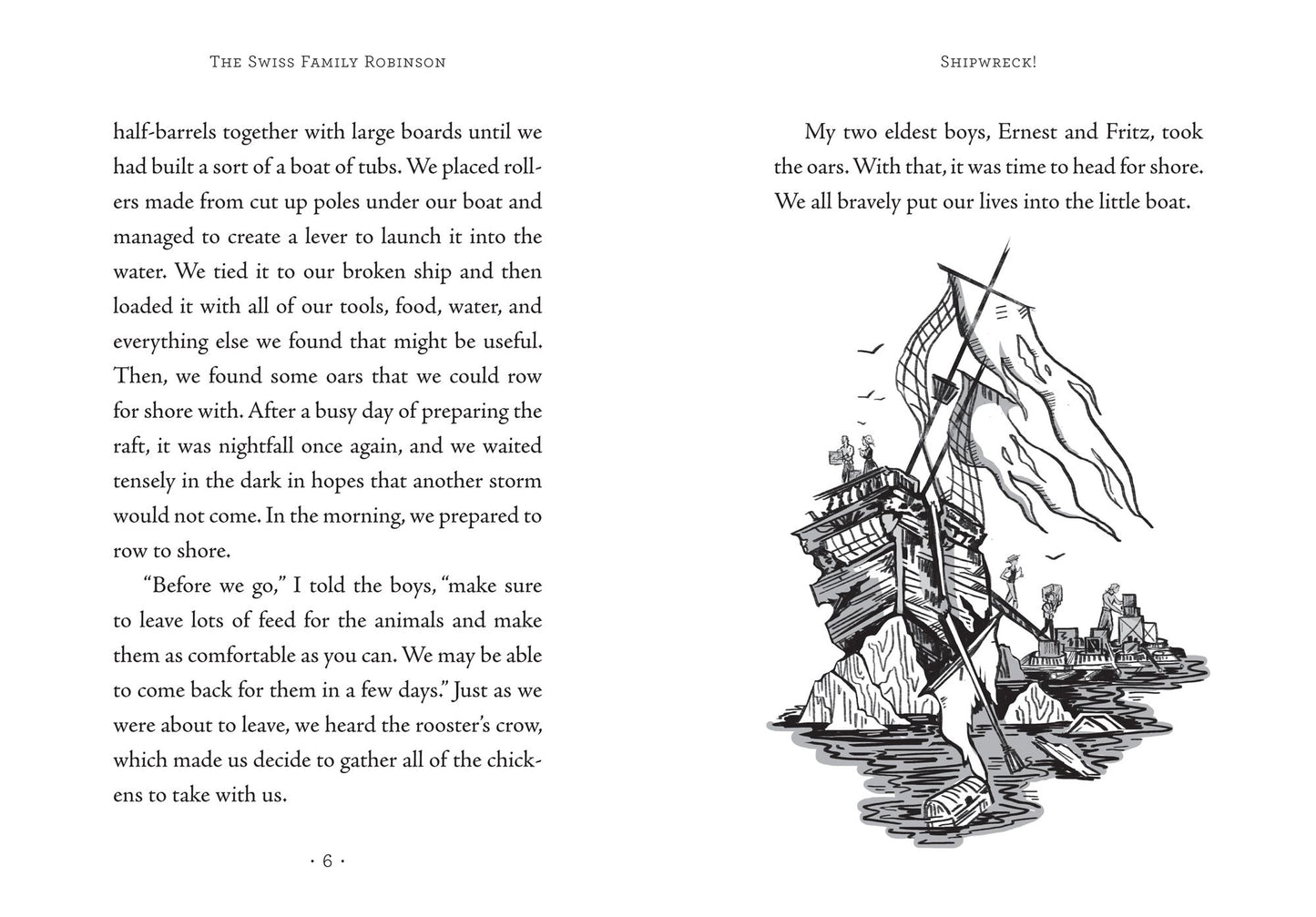 Classic Starts®: The Swiss Family Robinson