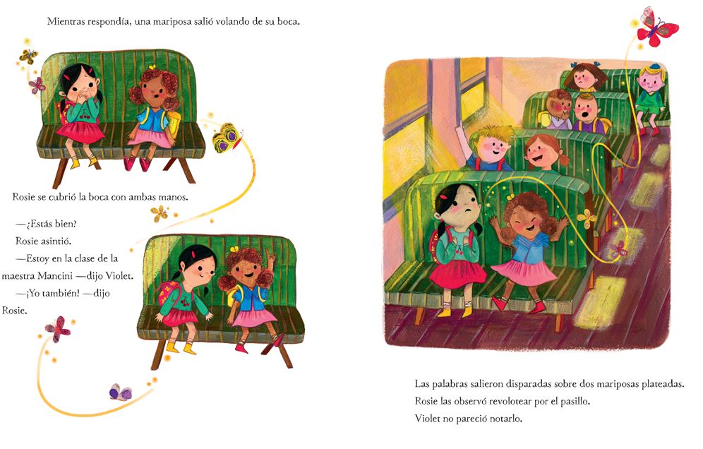 Mariposas en el primer dia de clases (Spanish Edition)