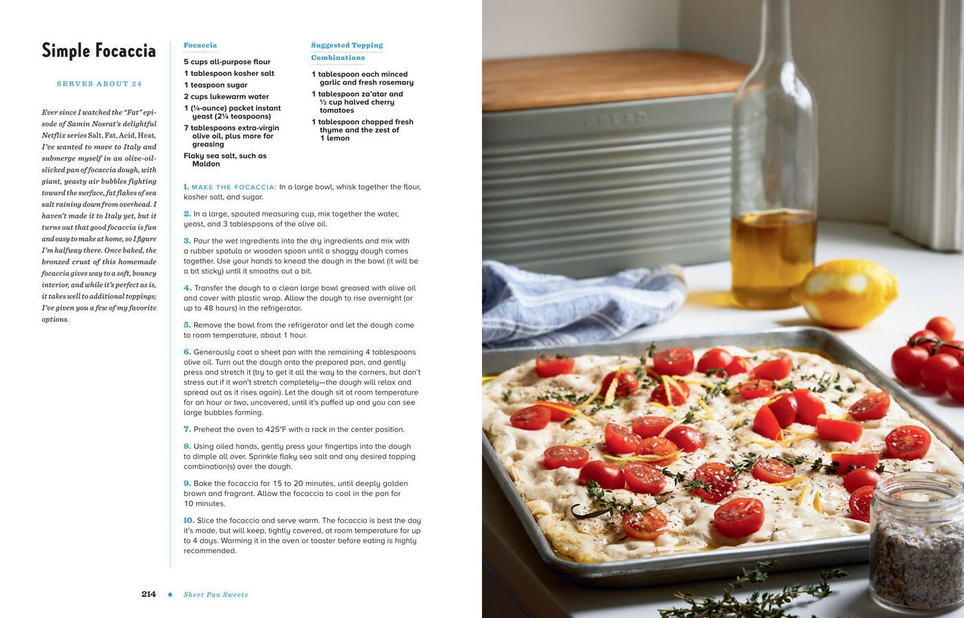 Sheet Pan Sweets: Simple, Streamlined Dessert Recipes - A Baking Cookbook