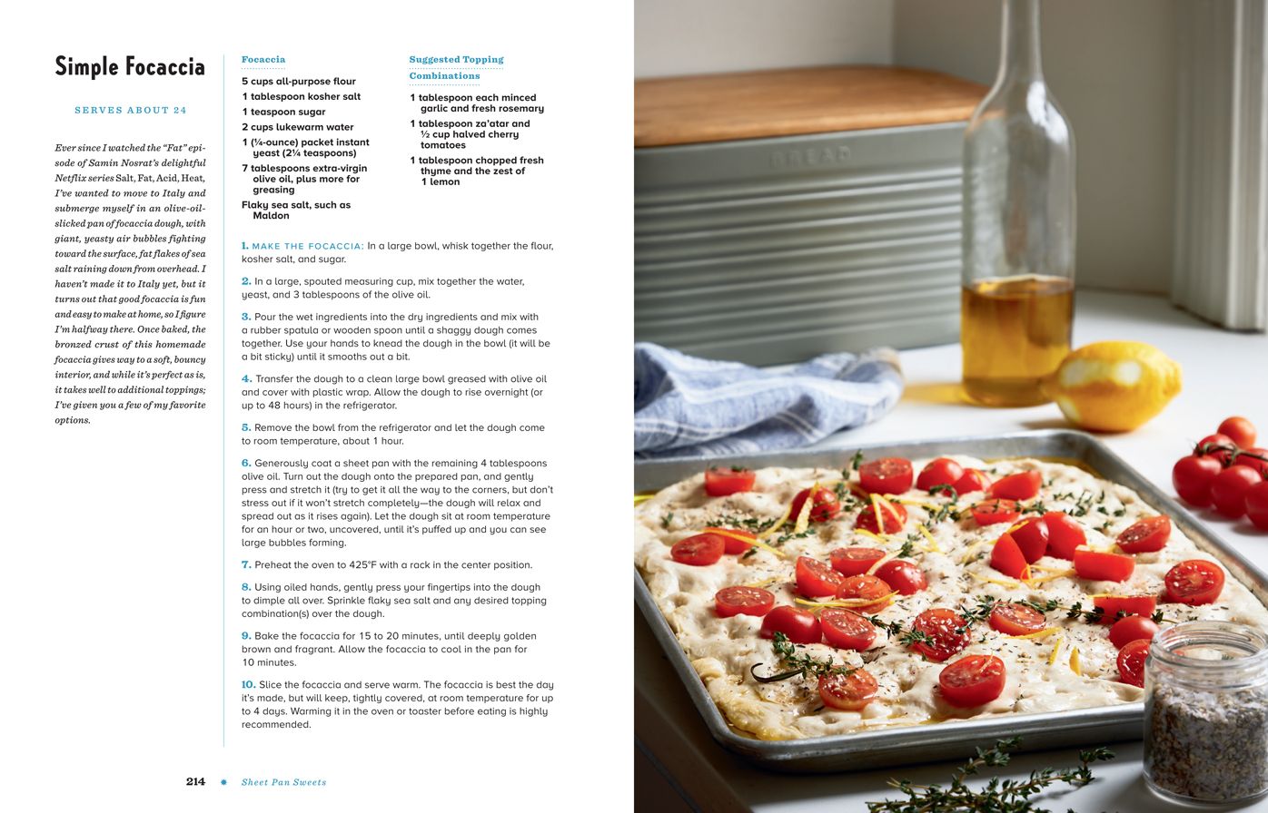 Sheet Pan Sweets: Simple, Streamlined Dessert Recipes - A Baking Cookbook