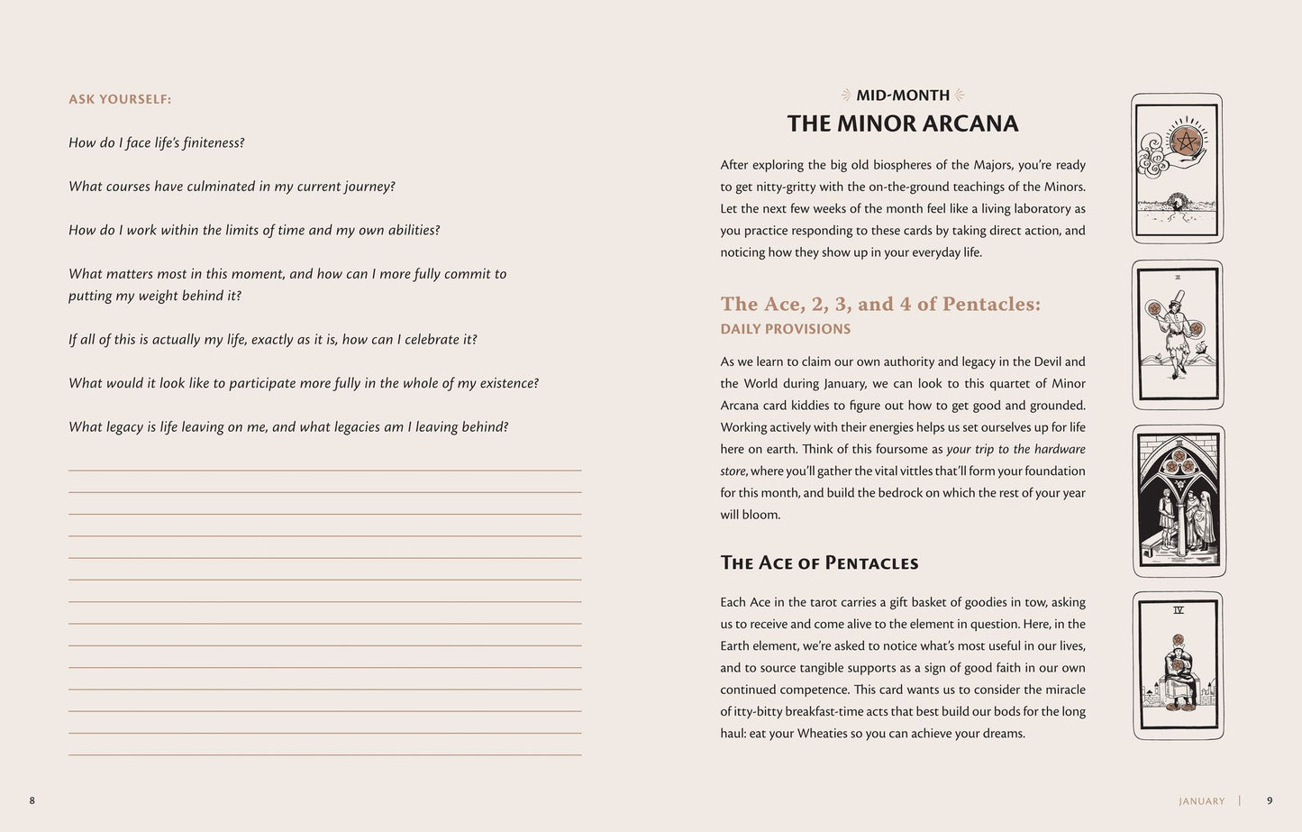 The Tarot Almanac: A Seasonal Guide to Divining with Your Cards