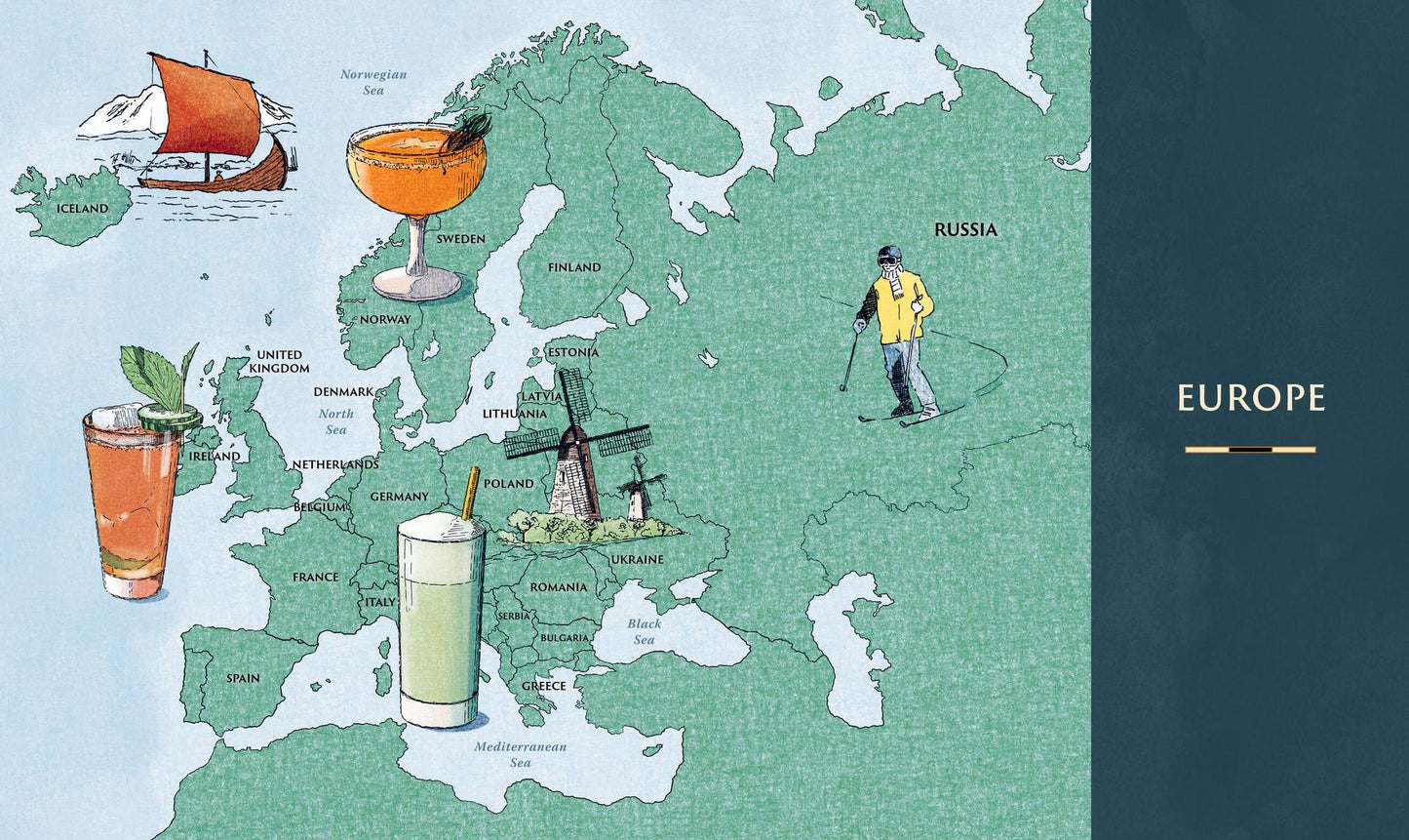 The Cocktail Atlas: Around the World in 200+ Drinks