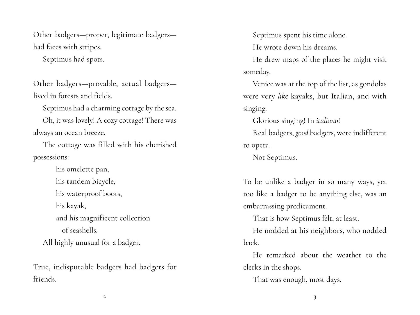 Bad Badger: A Love Story