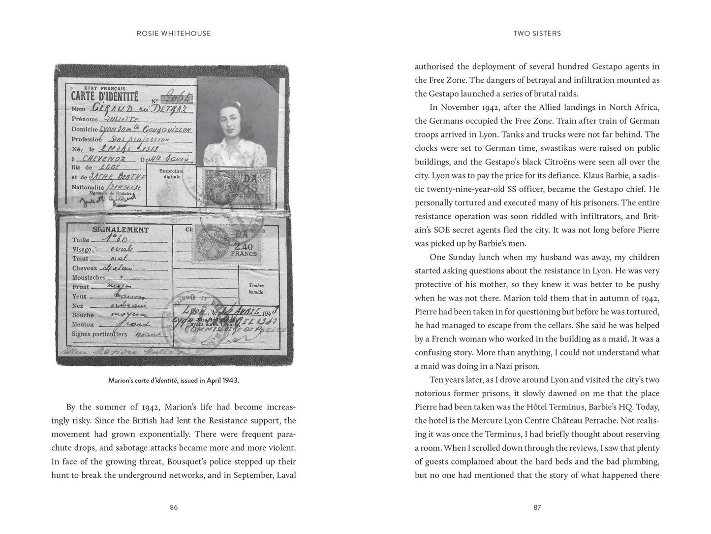 Two Sisters: Betrayal, Love, and Resistance in Wartime France