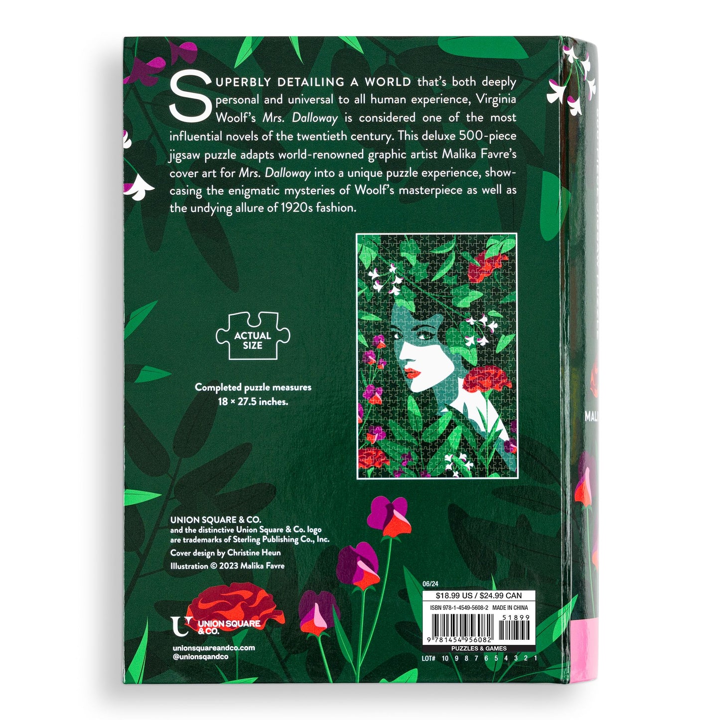 Mrs. Dalloway 500-Piece Jigsaw Puzzle