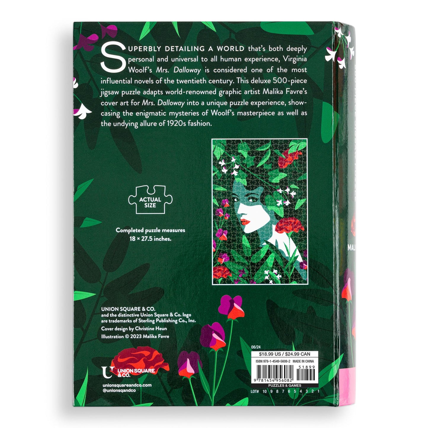 Mrs. Dalloway 500-Piece Jigsaw Puzzle