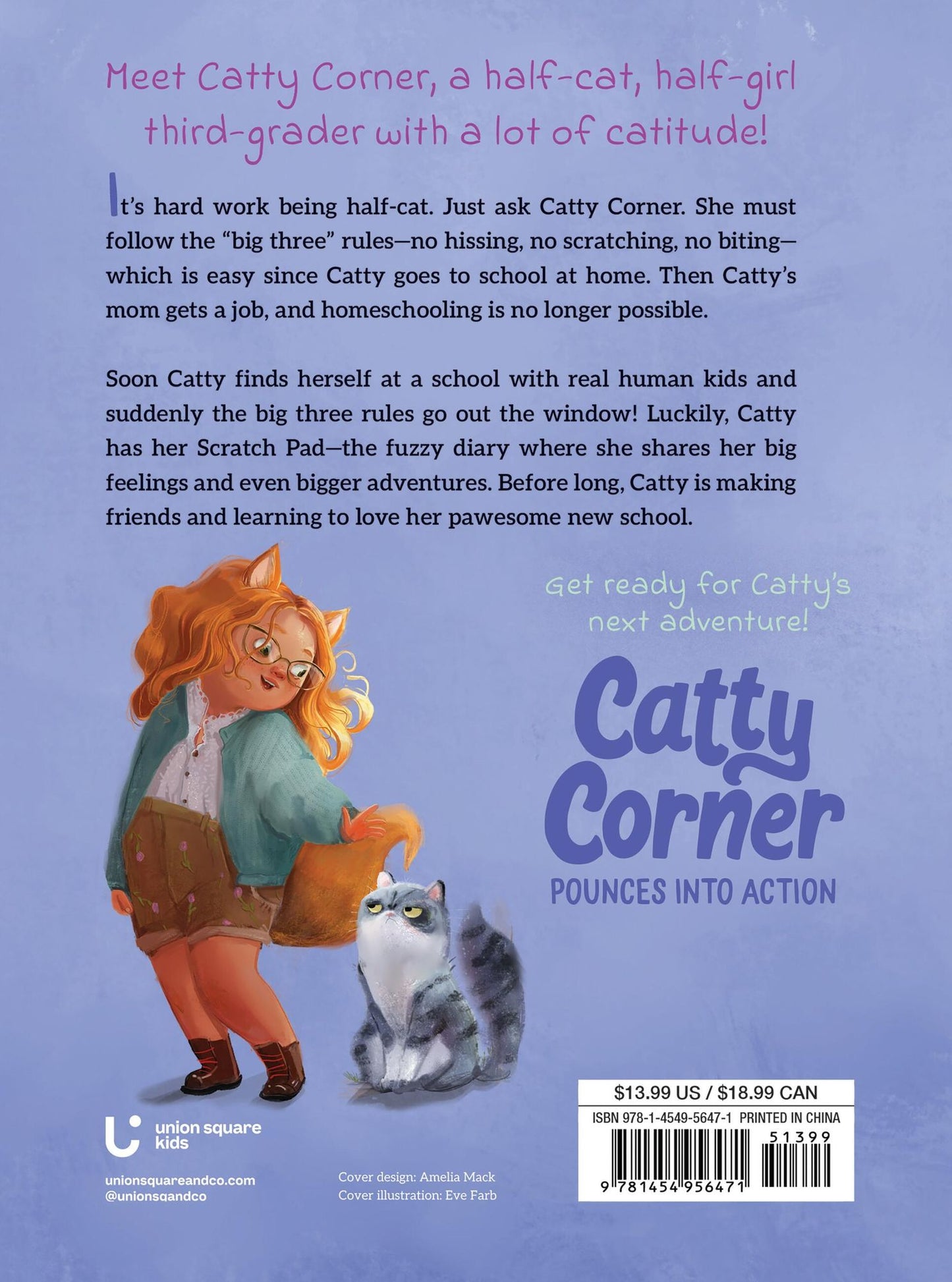 Catty Corner Lands on Her Feet