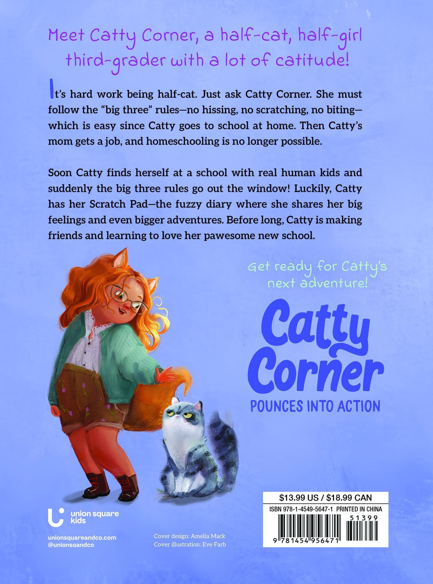 Catty Corner Lands on Her Feet