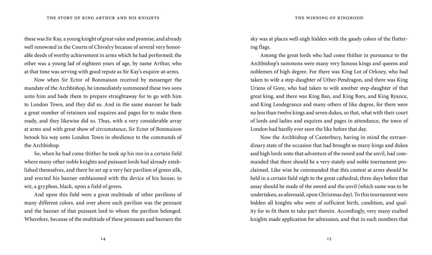 The Story of King Arthur and His Knights