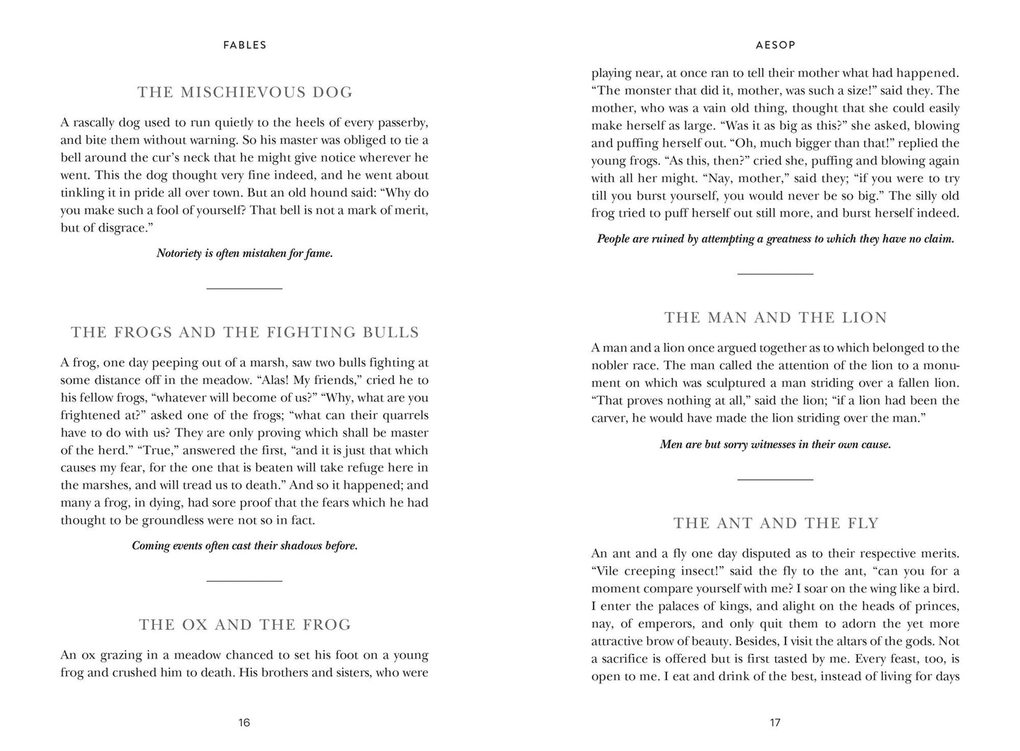 Aesop's Fables (Special Edition)