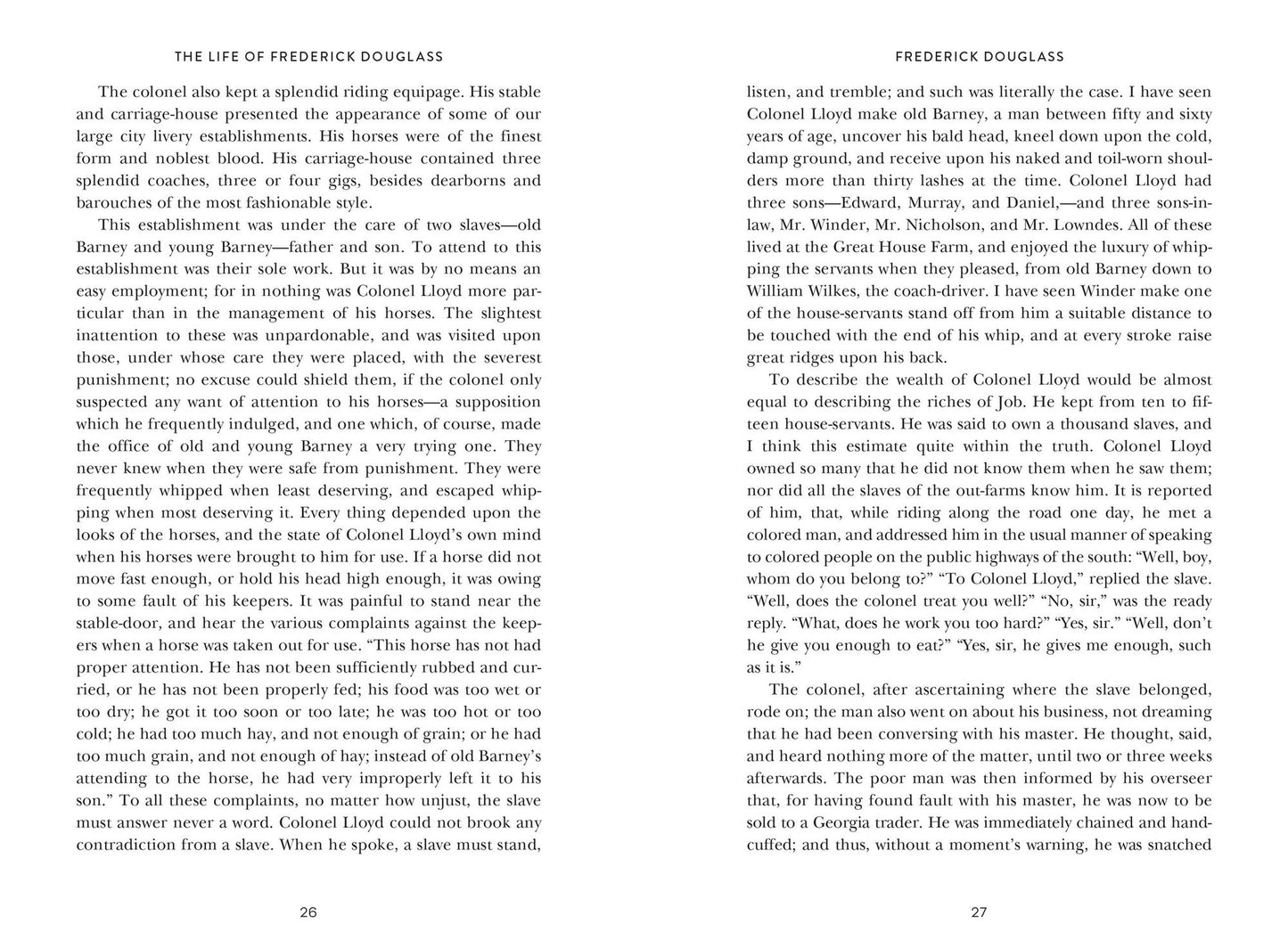 Narrative of the Life of Frederick Douglass